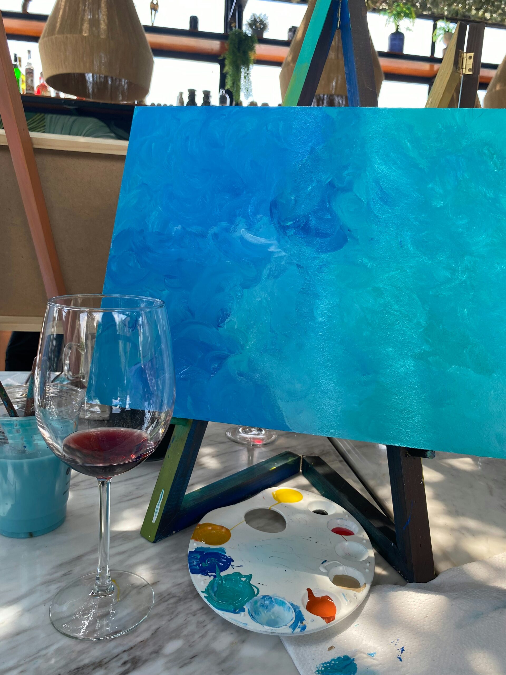 Paint & Sip Evenings At Roost 🎨🍷